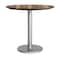 Flash Furniture Commercial All-Weather 31.25" Natural HPL Tabletop with Silver RD Base ST-RD31-NAT-TR18S-GG - alternate 8