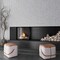 Apollo Tile 11x12 Bianco Carrara, Bardiglio Nuvolato Marble Floor and Wall Mosaic Tile 4.51 sqft/case, 5PK APLKB88CV04A - alternate 5