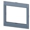 Siemens cover frame for door cutout 104.6 x 84.7mm WxH accessory for: circuit 3VA9253-0SB20 - alternate 1
