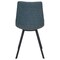 Leisuremod Markley Modern Leather Dining Chair with Metal Legs, Peacock Blue, 4PK MC18BU4 - alternate 6