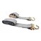 Mytee Products 2'x12ft Grey E Track Ratchet Strap w/ Wire Hook for Enclosed Trailers, 3000 lbs ETKRS12EJ - alternate 7