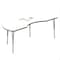 Correll Kidney Dry Erase Activity Table, 72 in W, 36 in L, 19 in to 29 in H, Particleboard, Frosty White A3672DE-KID-80-14-13 - alternate 1
