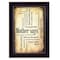 Homeroots Mother Says 1 Black Framed Print Wall Art 415698 - alternate 1
