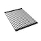 Elkay Quartz Classic Black Silicone 11-7/8" x 17-5/8" x 15/16" Roll Up Drying Rack LKQCDR1217RU - alternate 2