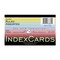 Roaring Spring Case of Colored Index Cards 3"x5", 100 per pack, Ruled on Front, Blank on Back, 3 Colors 83369cs - alternate 5
