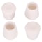 Prosource Furniture Leg Tip, Round, Rubber, White, 5/8 in Dia, 1.1 in H FE-50642-B - alternate 1