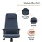 Leisuremod Nexa High Back Swivel Office Chair with Headrest and Nylon Base NO52BUL - alternate 10