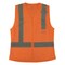 Ergodyne Hi-Vis Vest, 3XL, 30 " L, Orange, Polyester 22437 - alternate 10