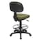 Office Star Products DC Series Sculptured Seat & Back Custom Fabric Drafting Chair, Dillon Sage DC517V-R106 - alternate 7