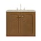 James Martin Vanities Laurent 30" Single Vanity, Honey Oak w/ 3 CM Tajnar Eclos Top 545-V30-HNO-3TJR - alternate 10