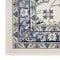Homeroots 4' X 6' Ivory And Blue Floral Indoor Outdoor Area Rug 572548 - alternate 7