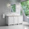James Martin Vanities Bristol 60" Single Vanity, Bright White, w/ 3 CM Siberian Silestone Top w/FreePower Wireless Charger 157-V60S-BW-FSFR - alternate 7