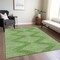 Homeroots 9' X 12' Green And Ivory Geometric Washable Indoor Outdoor Area Rug 598566 - alternate 7