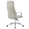 Leisuremod Flux Faux Leather Swivel Office Chair, Knee Tilt, Padded Support FO19TL - alternate 8