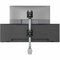 Atdec heavy duty dual vertical monitor mount with HD F-clamp, monitors sized 24-57, flat AWMS-2-BT75-H-S - alternate 3