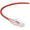 Black Box Slim-Net Cat6A 28-Awg 500-Mhz Stranded Ethernet Patch Cable - C6APC28-RD-04 - alternate 1