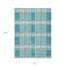 Homeroots 5' X 8' Teal Blue Gray And Ivory Plaid Washable Indoor Outdoor Area Rug 597590 - alternate 7
