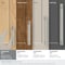 Amerock Bronx 3 in & 3-3/4 in 76mm & 96 mm Center-to-Center Polished Nickel Cabinet Pull BP36557PN - alternate 4
