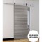 Sartodoors Sturdy Barn Door with Hardware, Planum 0010 Ginger Ash, 6.6FT Rail Hangers Heavy Set, Modern Solid PLANUM0010BD-S-GA-18 - alternate 1