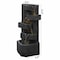 Gardenised Water Fountain with LED Light for Indoor and Outdoor Accent with Soothing Waterfall Sound QI004812 - alternate 5