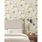 York Wallcoverings Artistic Bouquet Coral and Lemon Wallpaper ZM2895 - alternate 4