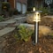 Gama Sonic Silver Stainless Steel Bollard Solar Light w/EZ Anchor, 2PK 214BP250870 - alternate 5