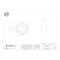 Tritan Deep Groove Radial Ball Bearing, 1603 Industry Number, Double Sealed, 5/16 in Dia, Alloy Steel 3825 2RS PRX - alternate 2