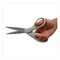 Westcott KleenEarth Rice Husk Scissors, Pointed Tip, 8" Long, Straight Sage Blue Handle 17350 - alternate 4