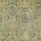 Homeroots 10' X 14' Artichoke Green Gray And Tan Damask Washable Indoor Outdoor Area Rug 603304 - alternate 6
