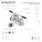 Kingston Brass Double-Handle 4" Centerset Bathroom Faucet with Pop-Up Drain, Oil Rubbed Bronze KB8615CKL - alternate 6