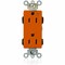 Leviton Straight Blade Receptacle, 5-15R, 15 A, 125V AC, Flush Mount, Isolated Ground M1626-IG - alternate 1
