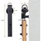 Yssoa Miibox 8ft, Fit 40in Wide Door Panel I Shape Hanger Sliding Barn Roller Hardware Kit, Smooth HIROLLDOOR01STEEL8B - alternate 6