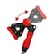 Chapin Telescoping Watering Wand, 3/4 in Inlet, 10-Spray Pattern, Metal, Gray/Red, 56 in L Wand 4676 - alternate 4