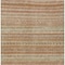 Homeroots 10' X 14' Terra Cotta And Rust Striped Washable Indoor Outdoor Area Rug 615391 - alternate 6