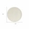 Homeroots 4' Ivory And Gold Round Indoor Outdoor Area Rug 573832 - alternate 7