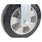 Vestil Rubber Rigid Caster 8 In. Diameter x 2 In. Width 881 Lb. Capacity Black/Gold CST-VE-8X2MRA-R - alternate 17