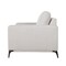 Homeroots 80" X 39" X 35" Beige Polyester Sofa 373980 - alternate 4