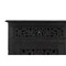 Homeroots 66in Black Distressed Solid Wood Carved Floral Six Drawer Sideboard With Two Doors 521378 - alternate 5