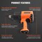 Vevor Air Impact Wrench 3/4" Square Drive 1870ft-lb Nut-busting Torque 90-120PSI RP7460 - alternate 7