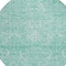 Homeroots 8' Aqua And Ivory Round Damask Washable Indoor Outdoor Area Rug 603355 - alternate 8