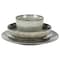 Gibson Elite Matisse 16 Piece Stoneware Dinnerware Set in Grey with Reactive Glaze 138958.16 - alternate 4