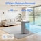 Edendirect 47 pt. 4,500 sq.ft. Portable Dehumidifier in White with Drain Hose, Child Lock, Auto defrost ZR-AP20-1905EE - alternate 4