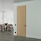 Sartodoors Hidden Door, Planum 0010 Vertical Natural Veneer Concealed Metal Frame 36" x 84" Left-hand Outswing PLANUM0010MF-VSH-36x84-LH-O - alternate 1