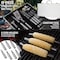 Chef Buddy Stainless Steel BBQ Grill Tools Set with Aluminum Carrying Case Outdoor 19PC 75-4274B - alternate 6
