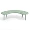 Flash Furniture Commercial Half-Moon Adjustable Height Classroom Activity Table-Sage, 65x35 YU-YCX-004-2-MOON-TBL-SAGE-GG - alternate 7