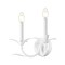 Z-Lite Aslin Textured White 2 Light Wall Sconce 830-2S-TXWH - alternate 7