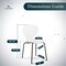 Leisuremod Modern Oyster Transparent Side Dining Side Chair with Black Base in Clear OCB-17CL - alternate 7