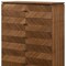 Homeroots 35" Walnut Manufactured Wood Five Drawer Chest 473085 - alternate 4