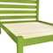 Homeroots Lime Green Solid Wood Queen Bed Frame 546894 - alternate 6