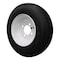 Antego Single Trailer Tire on Rim 480-8 4.80-8 Load C 4 Lug White Wheel A83750201157064808 - alternate 6